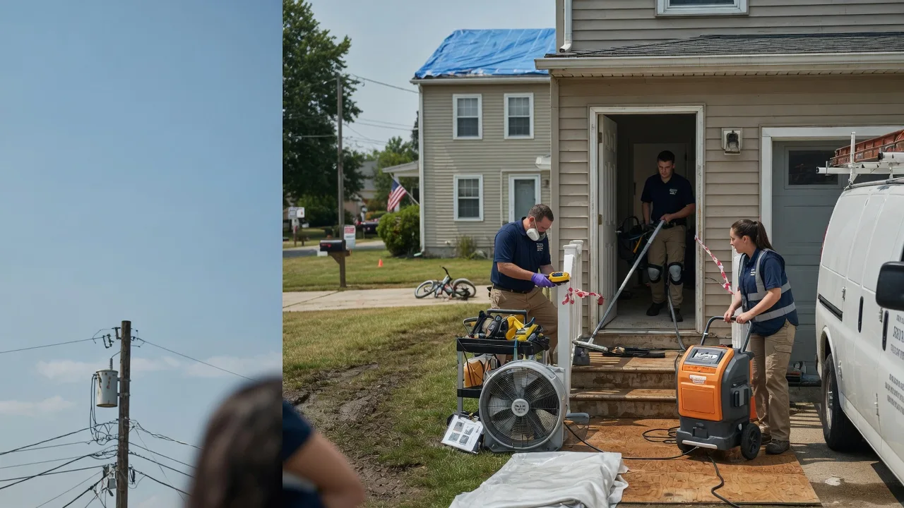 Water Damage Repair in Notrees, TX near me
